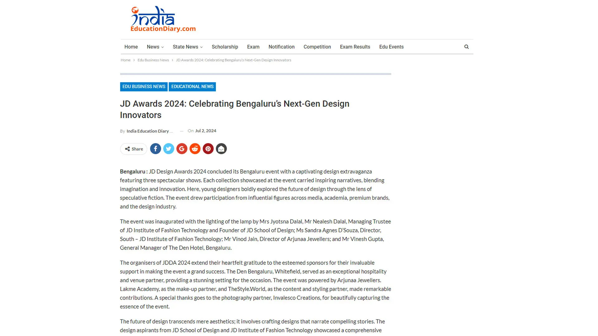 JD-Awards-2024-Celebrating-Bengalurus-Next-Gen-Design-Innovators-Indian-Education-Diary