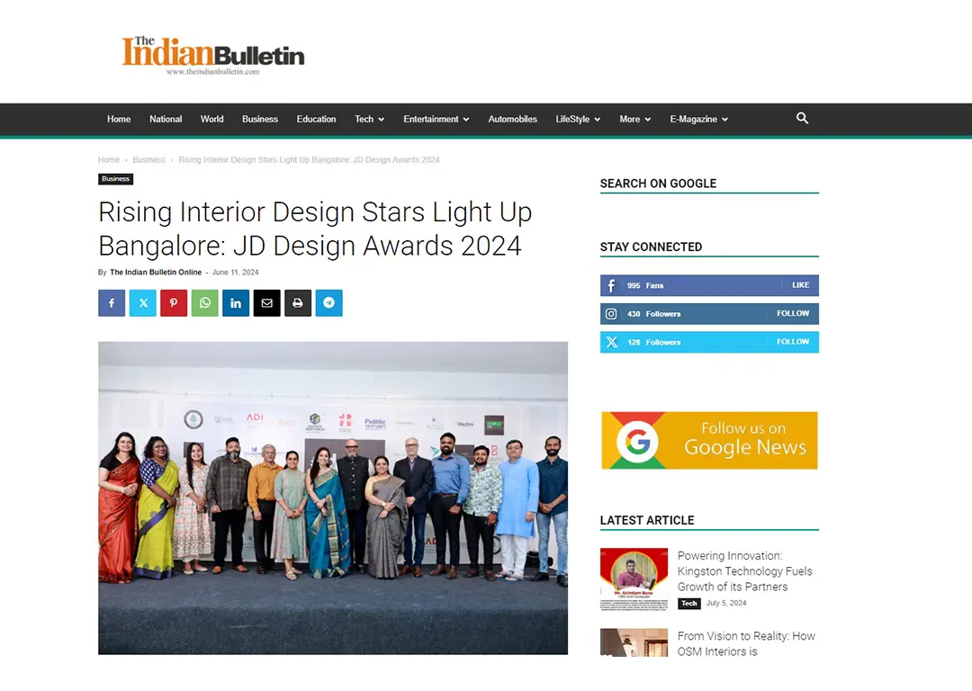 Risisng-Interior-Design-Stars-Light-up-bangalore-TheIndianBulletin