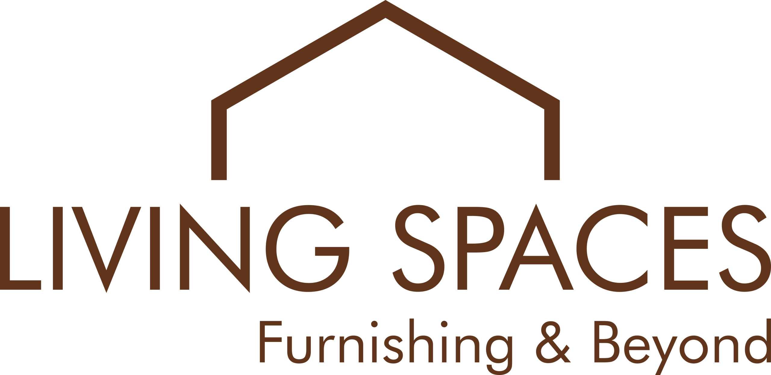 LIVING SPACES H D LOGO